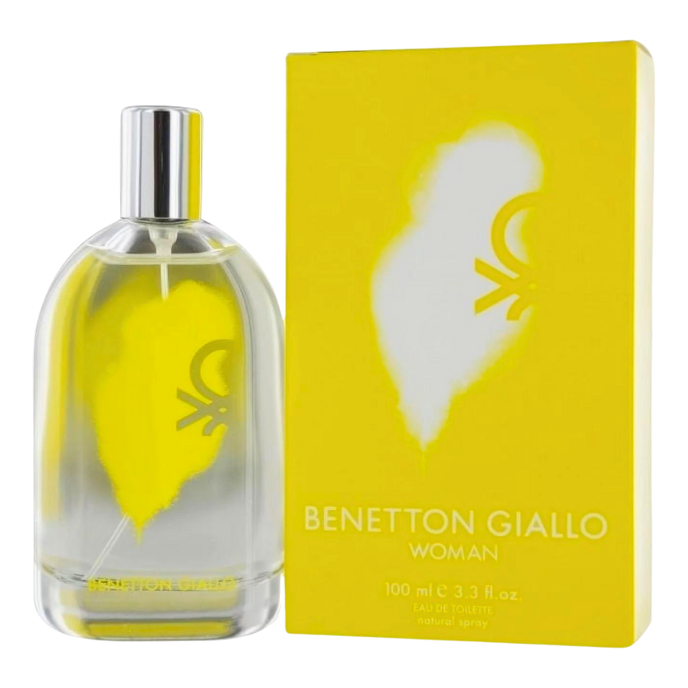 UNITED COLORS OF BENETTON GIALLO WOMAN EDT 100ML (M)
