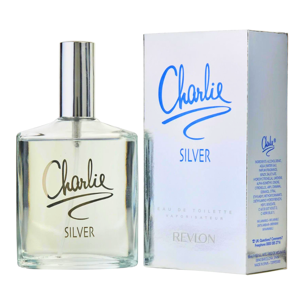 REVLON CHARLIE SILVER EDT 100ML (M)