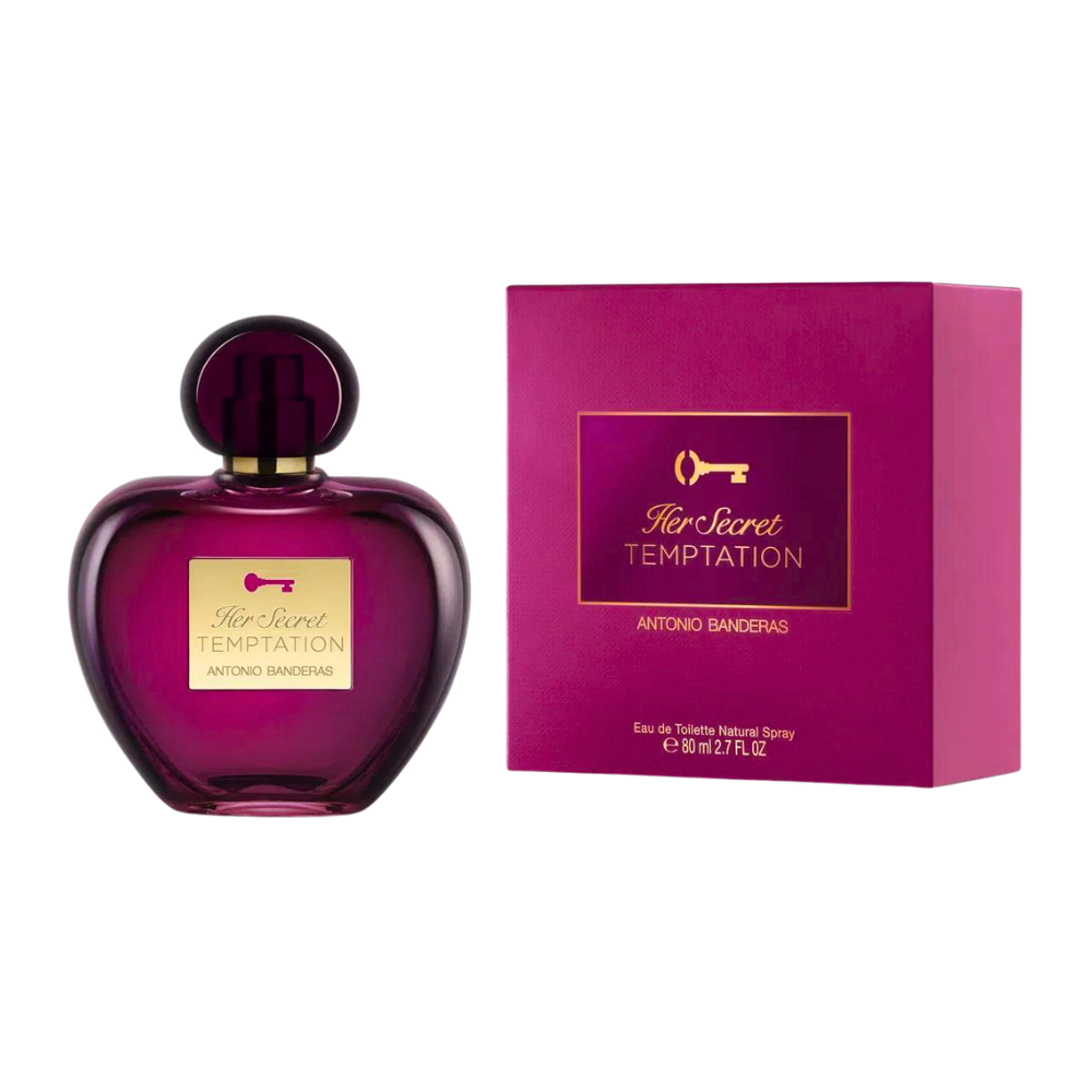 ANTONIO BANDERAS HER SECRET TEMPTATION EDT 80ML (M)