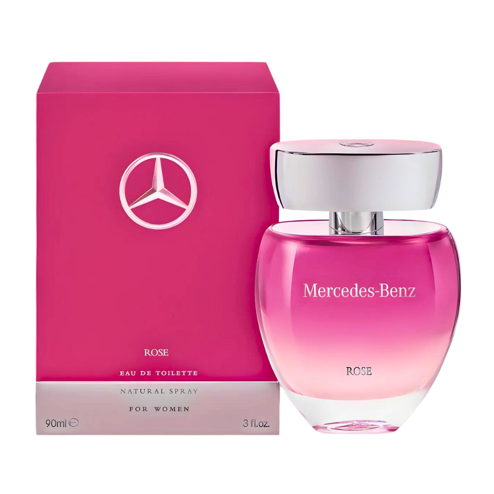 MERCEDES BENZ ROSE EDT 90ML (M)