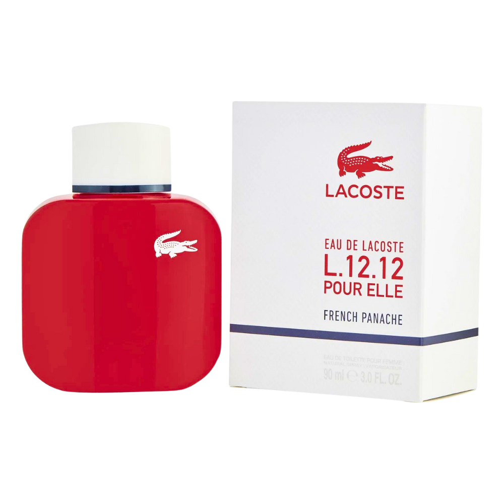 LACOSTE EAU DE LACOSTE L.12.12 POUR ELLE FRENCH PANACHE EDT 90ML (M)