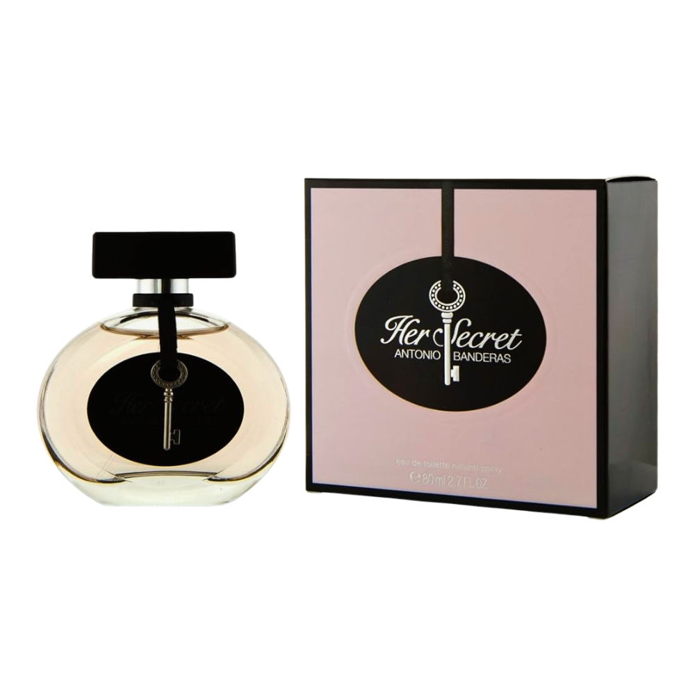 ANTONIO BANDERAS HER SECRET FOR WOMEN EDT 80ML (M)