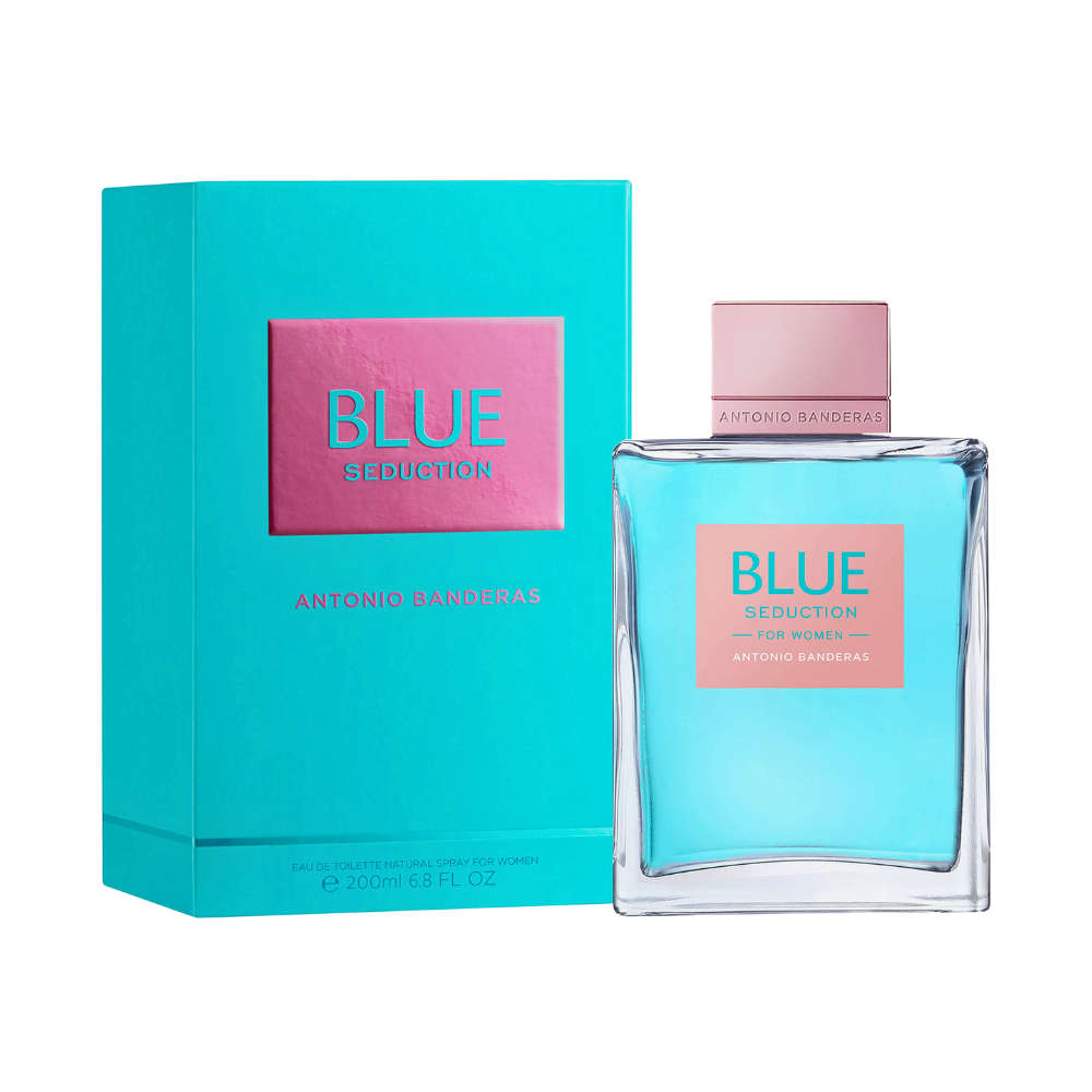 ANTONIO BANDERAS BLUE SEDUCTION FOR WOMEN EDT 200ML (M)