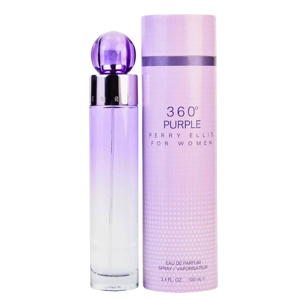 Perry Ellis 360 Purple by Perry Ellis, 3.4 oz Eau De Parfum Spray for Women main image 1