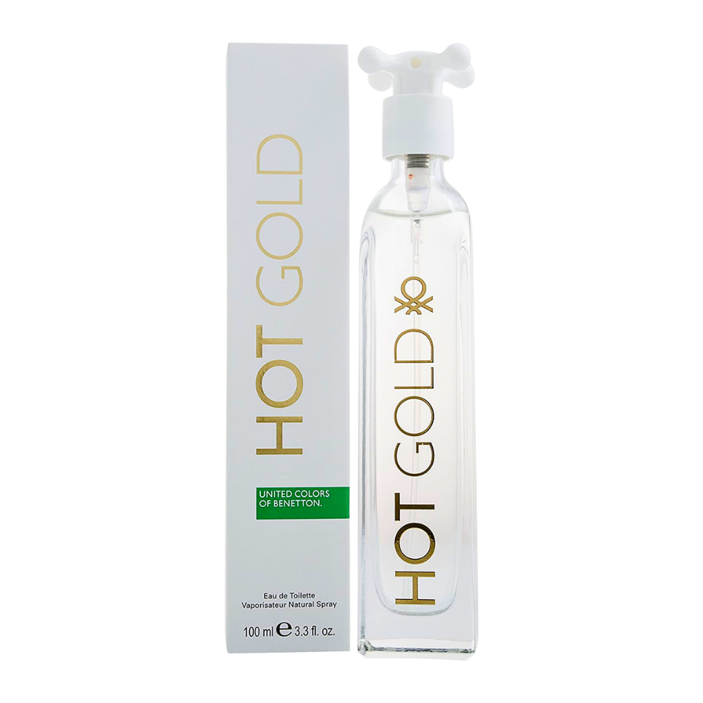 UNITED COLORS OF BENETTON HOT GOLD FOR HER EDT 100ML (M)
