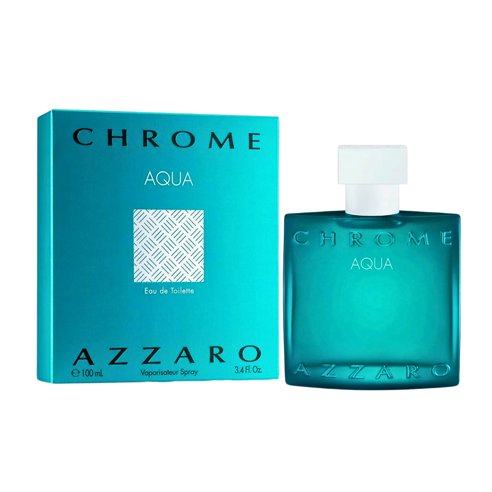 AZZARO CHROME AQUA EDT 100ML (H)