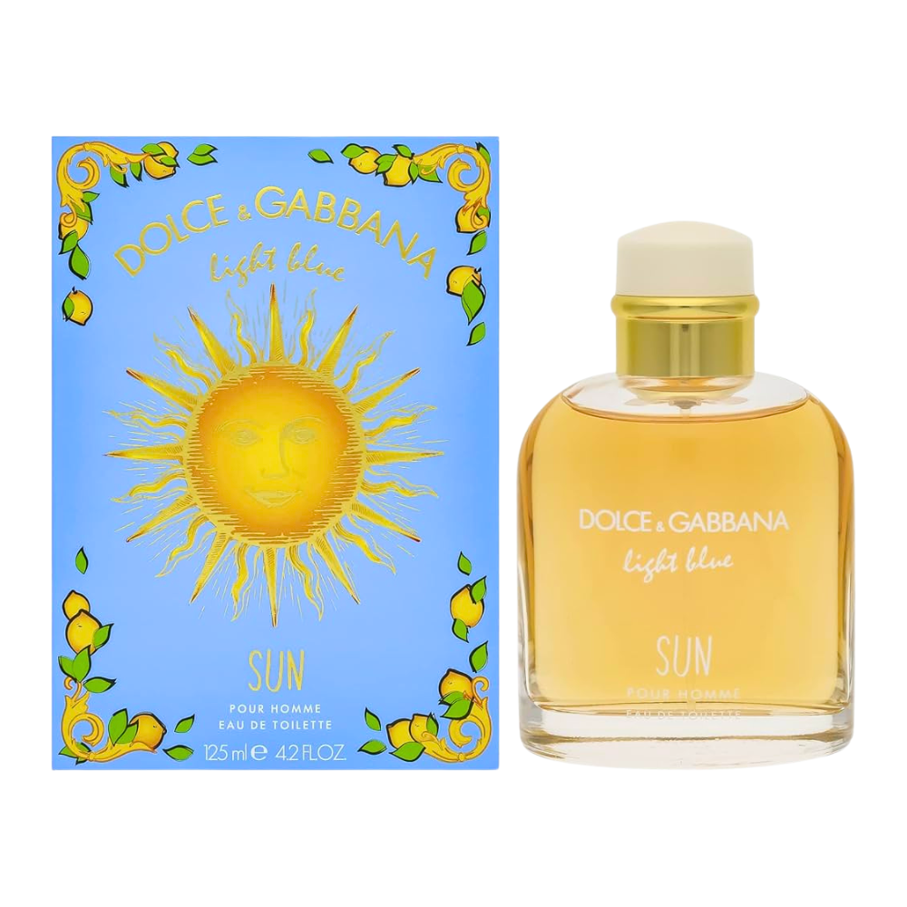 DOLCE & GABBANA LIGHT BLUE SUN POUR HOMME EDT 125ML (H)