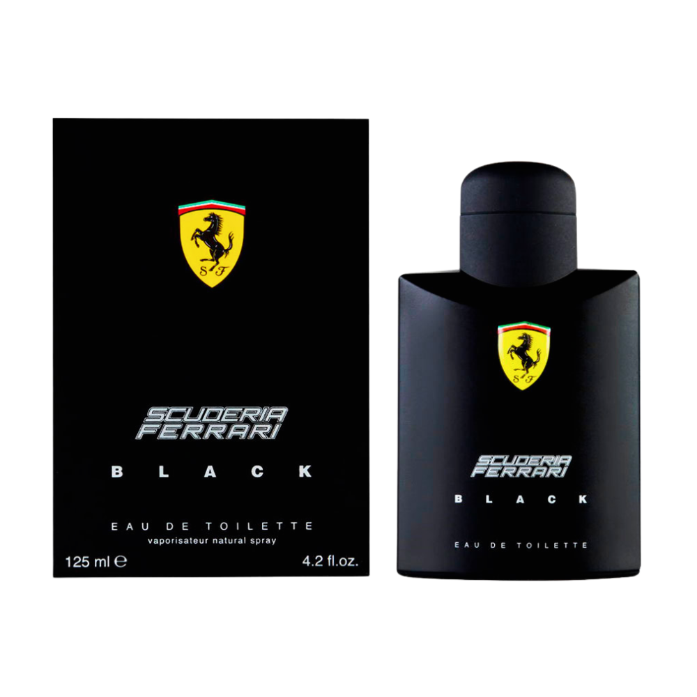 FERRARI SCUDERIA FERRARI BLACK EDT 125ML (H)