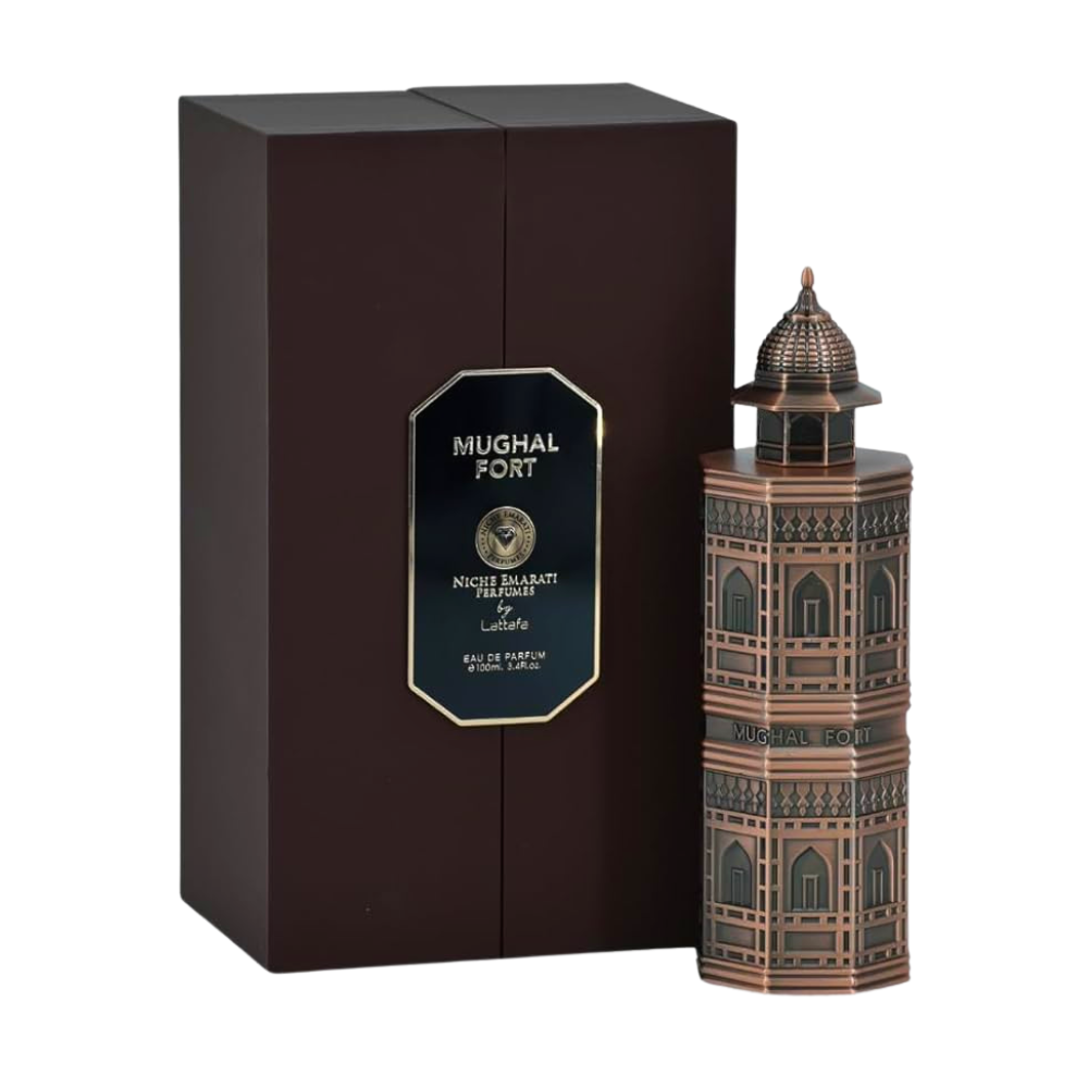 LATTAFA NICHE EMARATI PERFUMES MUGHAL FORT EDP 100ML (U) (DUPE AZZARO THE MOST WANTED INTENSE EDP)