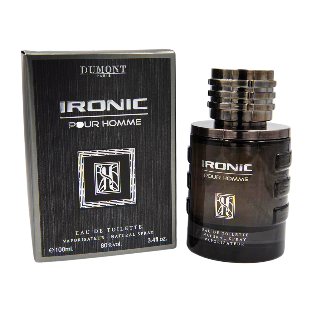 DUMONT IRONIC POUR HOMME EDP 100ML (H) (DUPE CHRISTIAN DIOR SAUVAGE EDP)