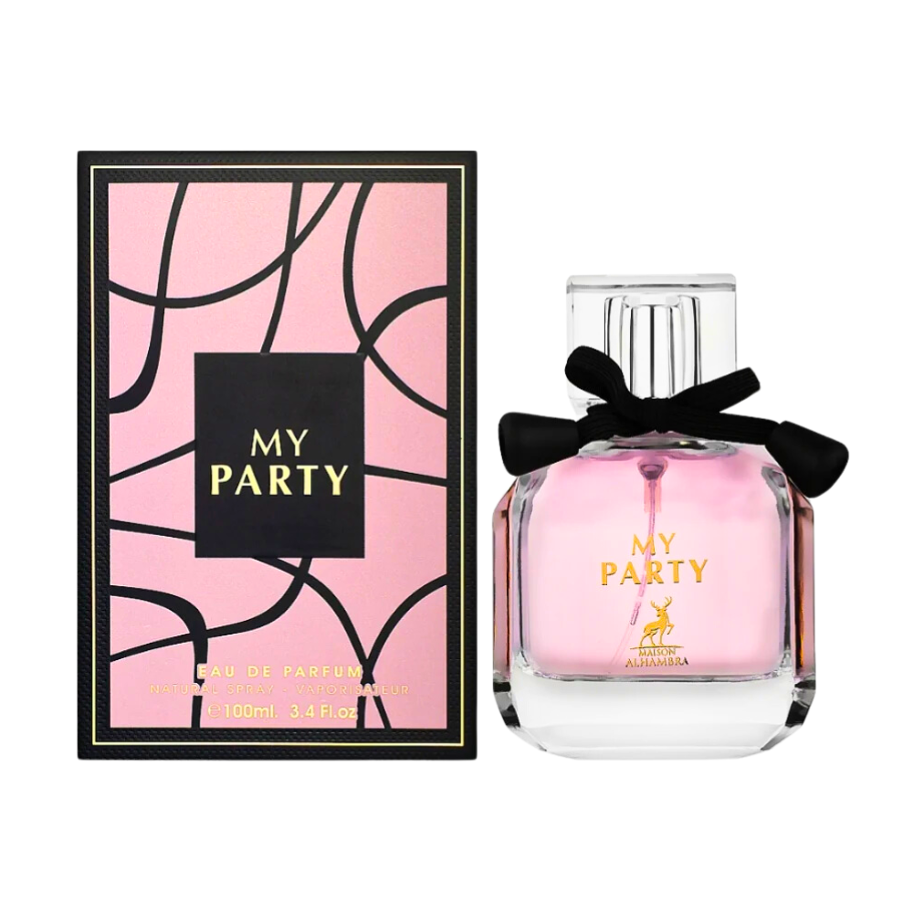 MAISON ALHAMBRA MY PARTY EDP 100ML (M) (DUPE YVES SAINT LAURENT MON PARIS EDP)
