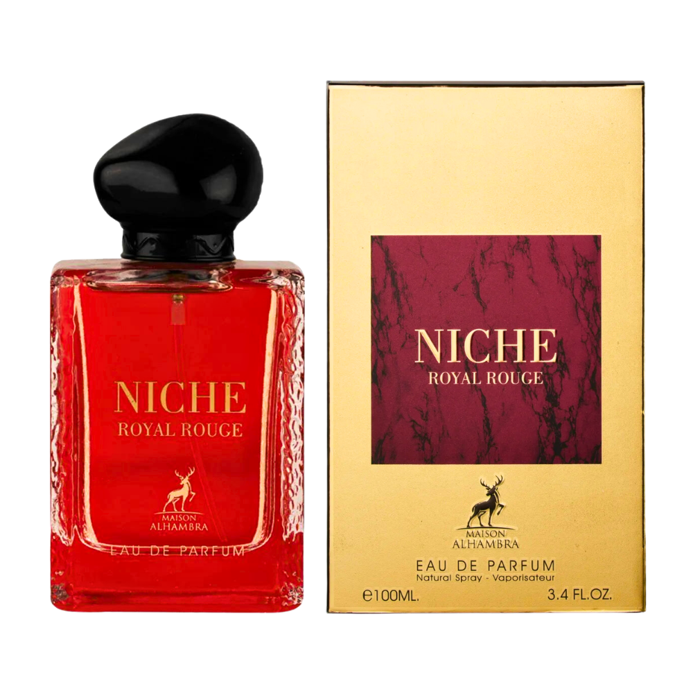 MAISON ALHAMBRA NICHE ROYAL ROUGE EDP 100ML (M) (DUPE GIORGIO ARMANI PRIVE ROUGE MALACHITE EDP)