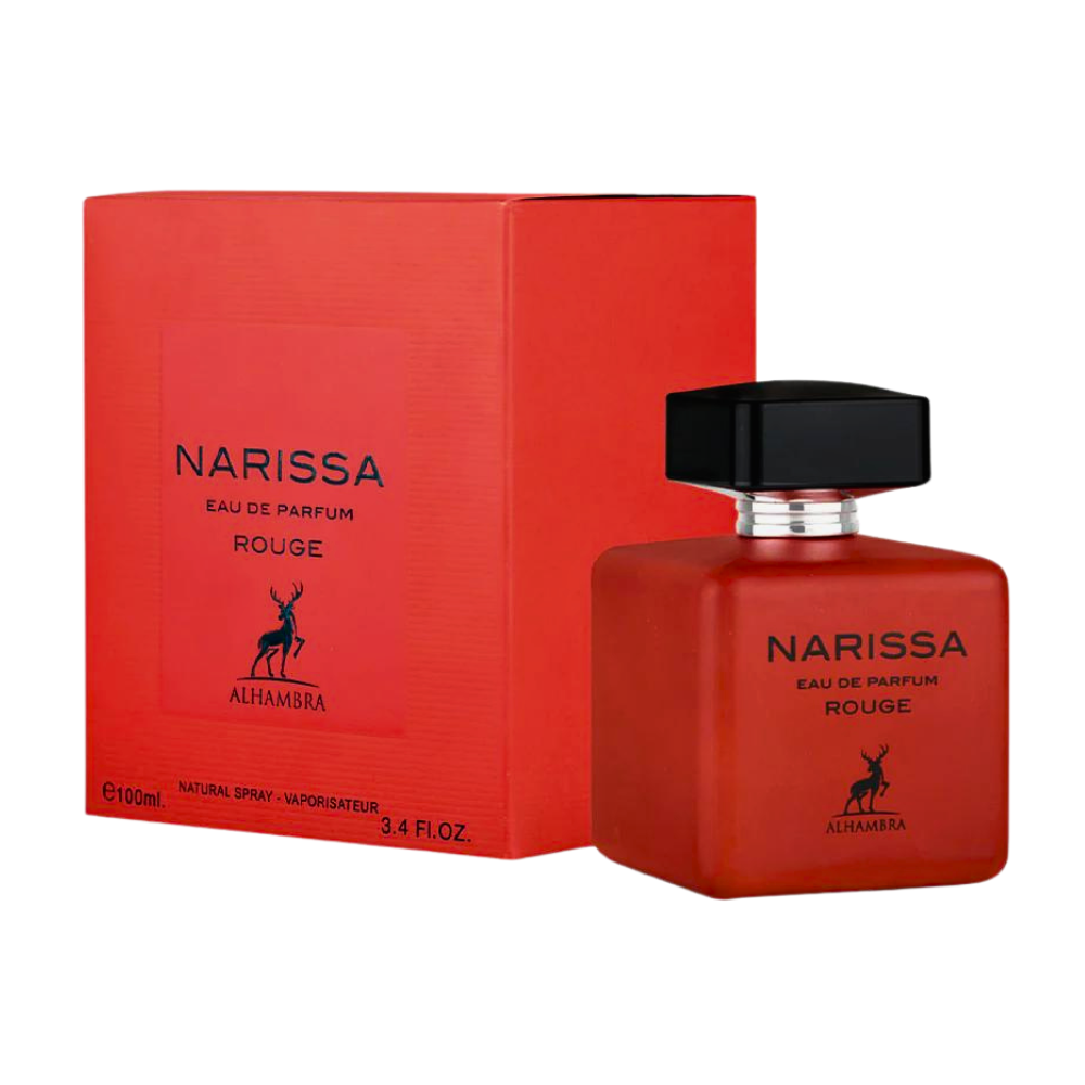 MAISON ALHAMBRA NARISSA ROUGE EDP 100ML (M) (DUPE NARCISO RODRIGUEZ NARCISO ROUGE EDP)