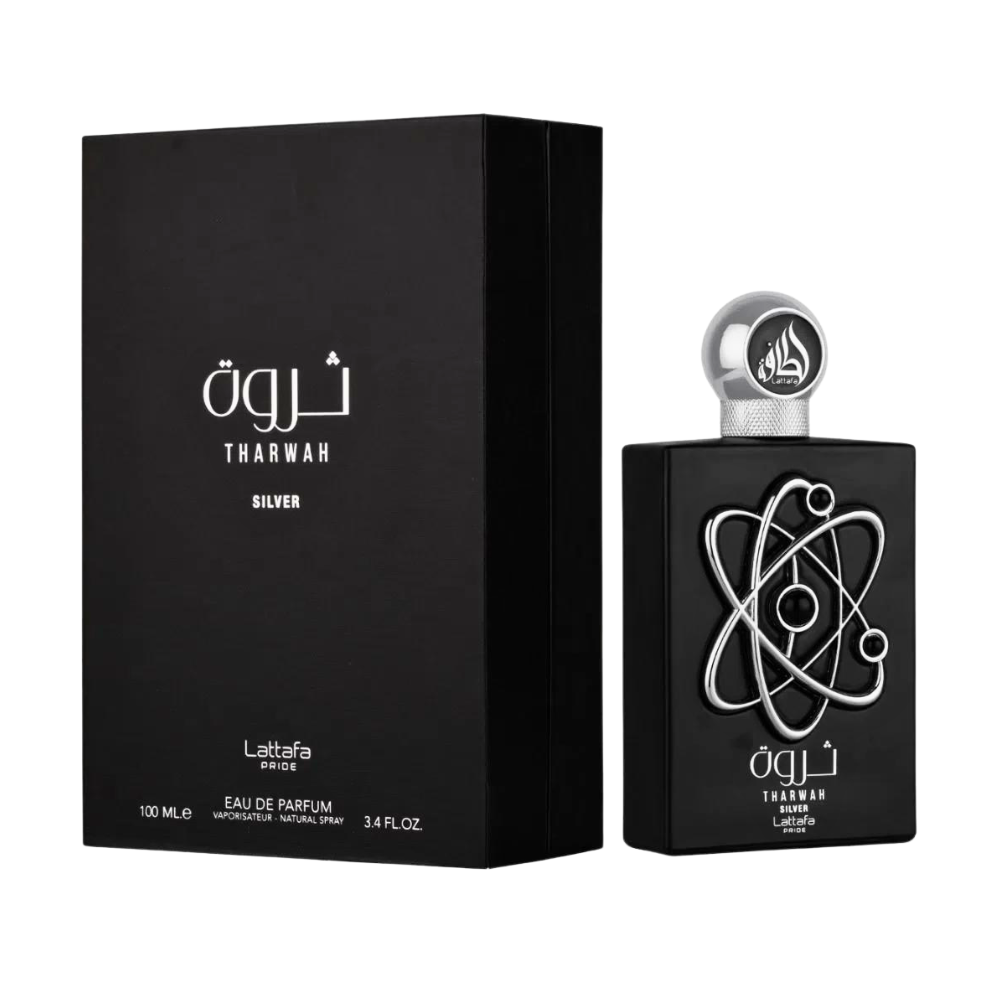 LATTAFA THARWAH SILVER EDP 100ML (H) (DUPE RALPH LAUREN RALPHS CLUB PARFUM)