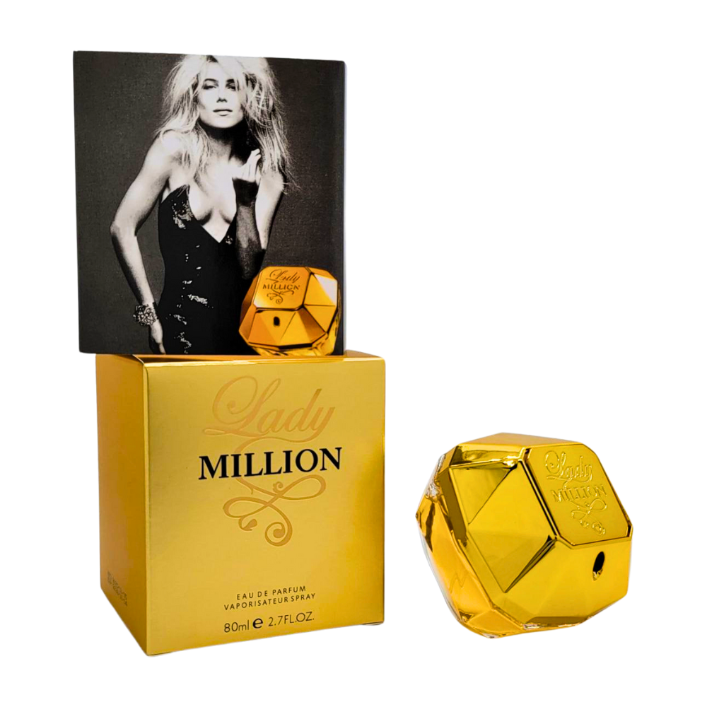 LADY MILLION EDP 80ML (M) (AROMA SIMILAR PACO RABANNE LADY MILLION EDP)