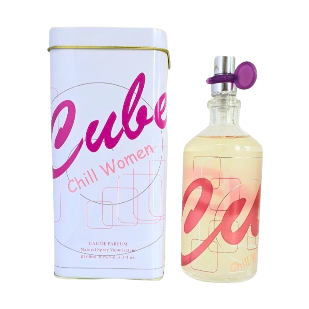 CUBE CHILL WOMEN EDP 100ML (M) (AROMA SIMILAR LIZ CLAIBORNE CURVE CHILL EDT)