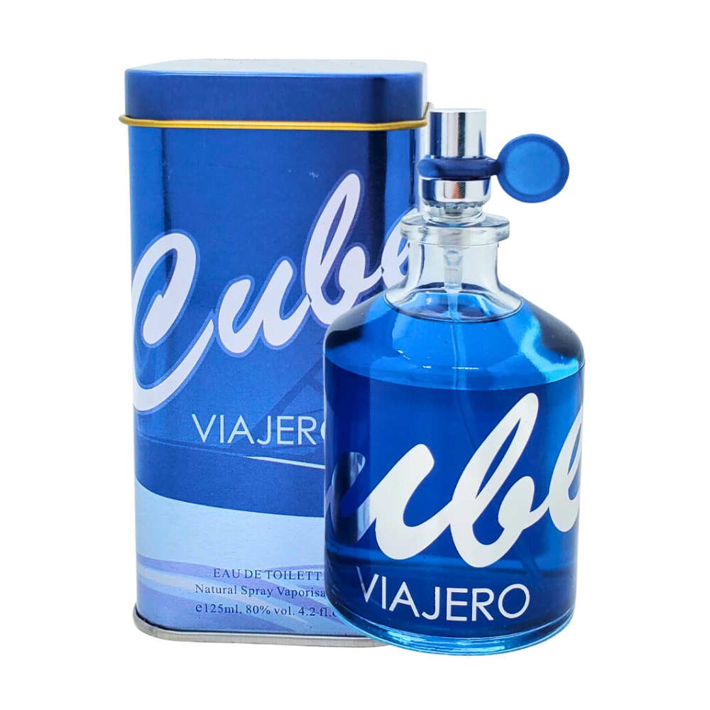 CUBE VIAJERO EDT 125ML (H) (AROMA SIMILAR ANTONIO BANDERAS BLUE SEDUCTION EDT)