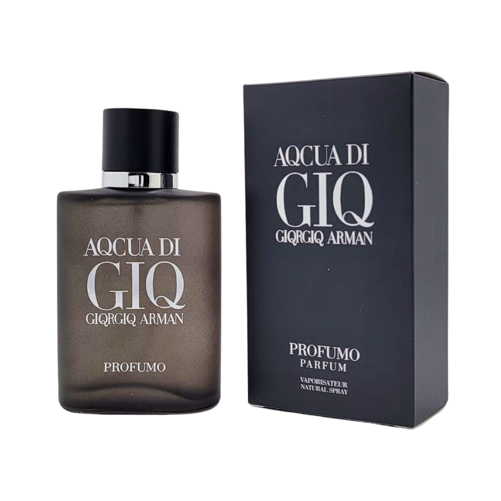 AQCUA DI GIQ GIQRGIQ ARMAN PROFUMO PARFUM 100ML (H) (AROMA SIMILAR GIORGIO ARMANI ACQUA DI GIO PROFUMO PARFUM)