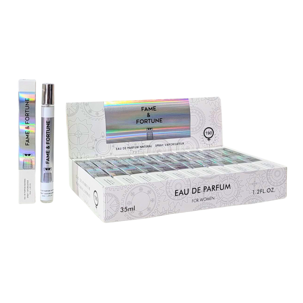 PERFUME EN TUBO PARA DAMA FAME & FORTUNE 190 EDP 35ML (M)