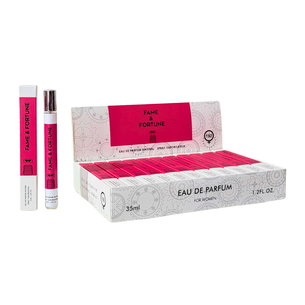 PERFUME EN TUBO PARA DAMA FAME & FORTUNE 192 EDP 35ML (M)