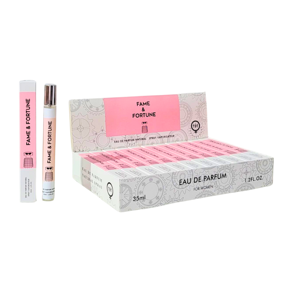 PERFUME EN TUBO PARA DAMA FAME & FORTUNE 191 EDP 35ML (M)