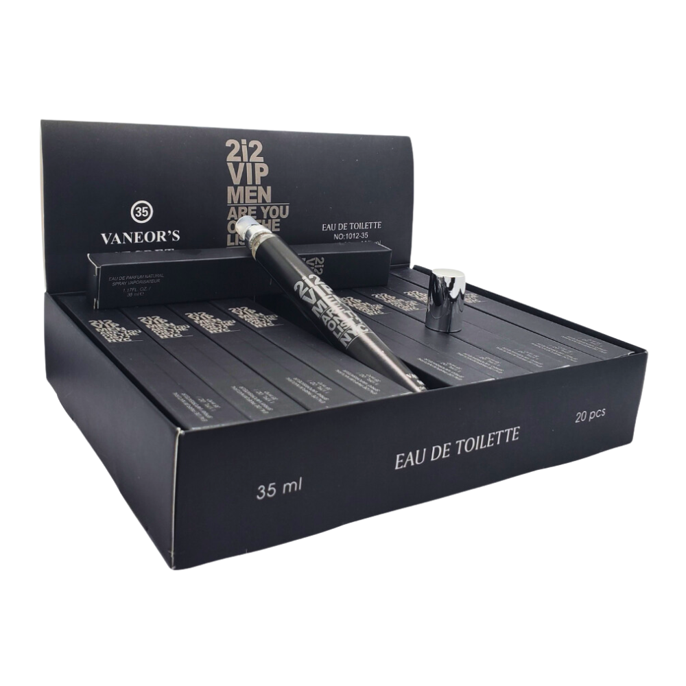 PERFUME EN TUBO PARA HOMBRE 2i2 VIP MEN ARE YOU IN THE LIST? NYC 35 EDP 35ML (H)