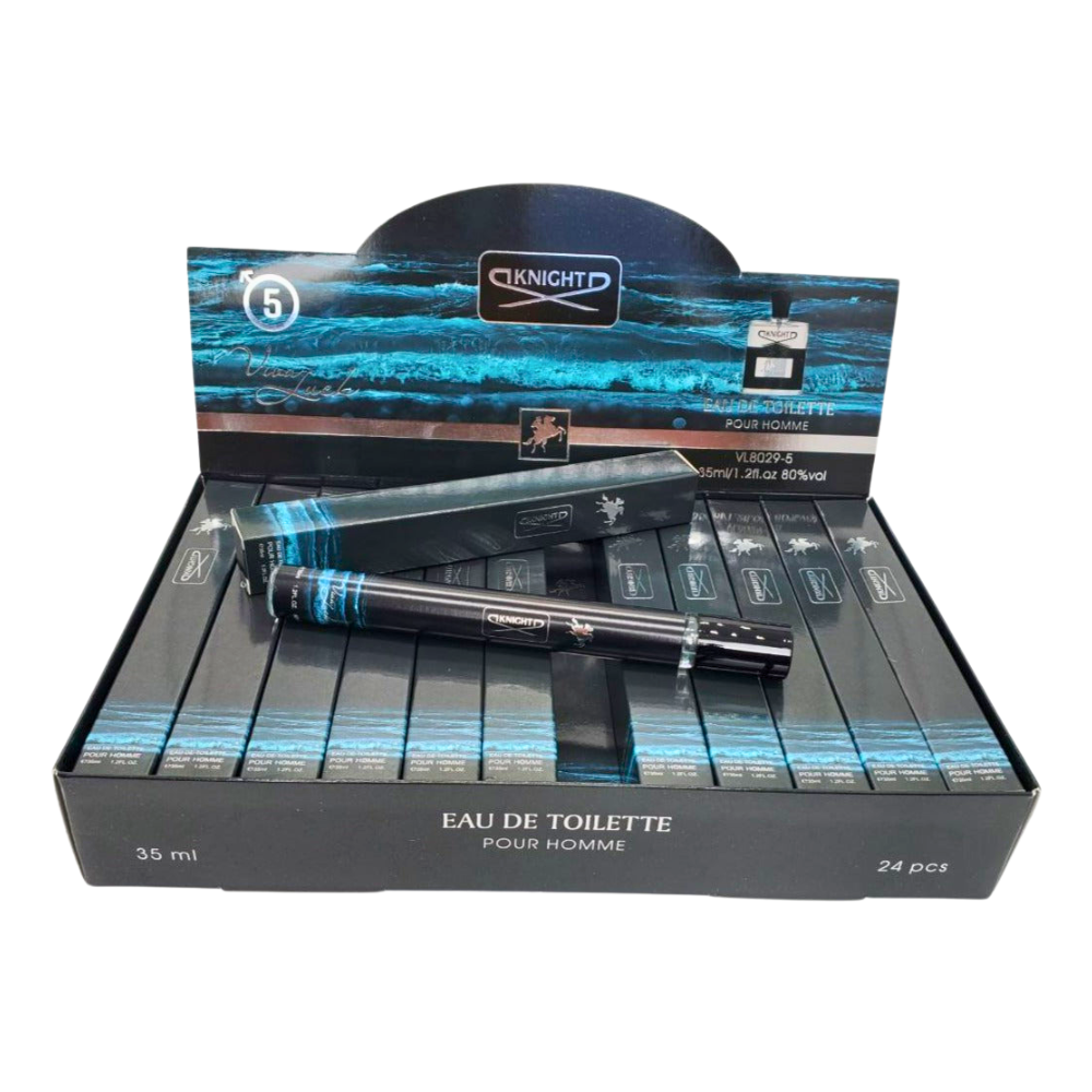 PERFUME EN TUBO PARA HOMBRE DKNIGHTD 5 EDT 35ML (H)