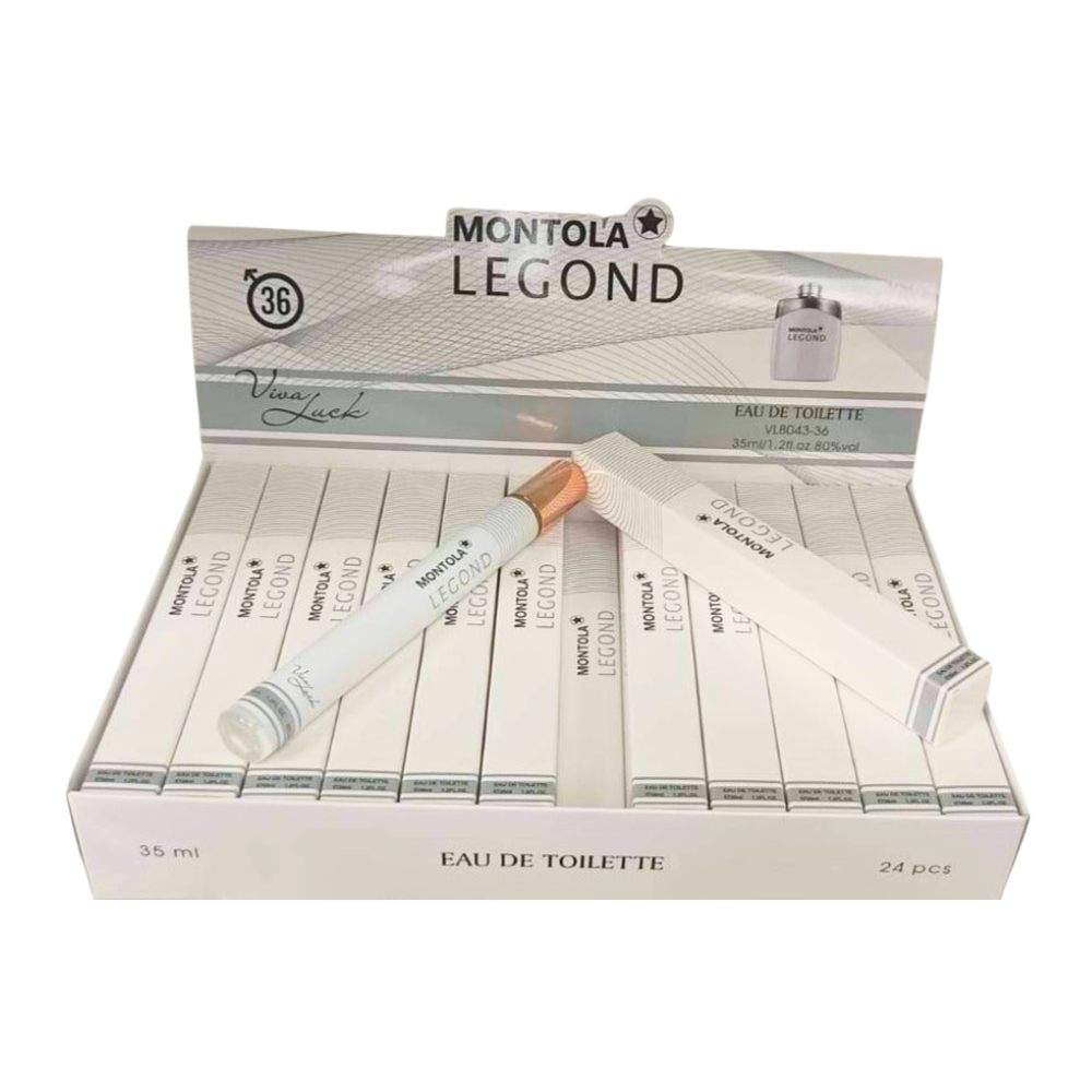 PERFUME EN TUBO PARA HOMBRE MONTOLA LEGOND 36 EDT 35ML (H)