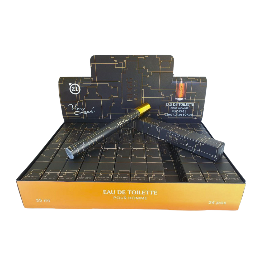 PERFUME EN TUBO PARA HOMBRE HUGG BOSCO POUR HOMME 21 EDT 35ML (H)