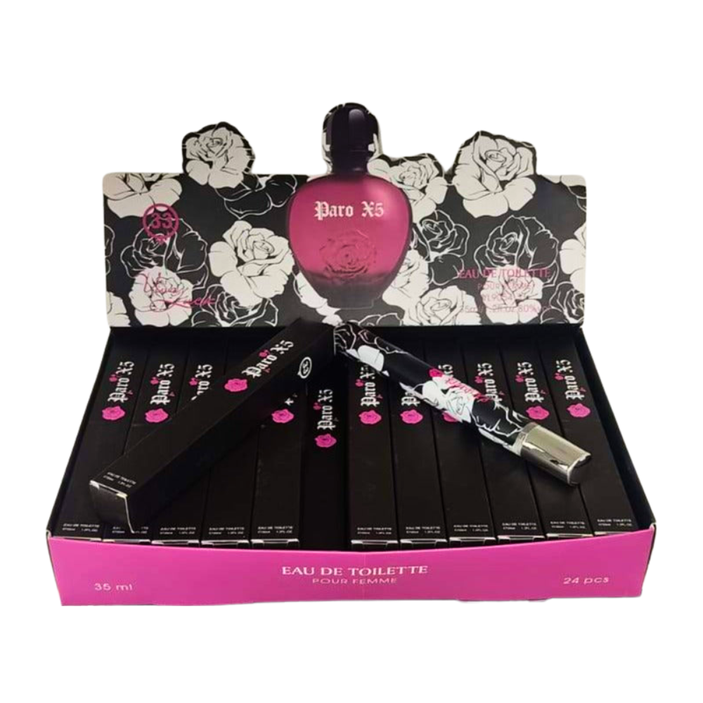 PERFUME EN TUBO PARA DAMA PARO X5 33 EDT 35ML (M)