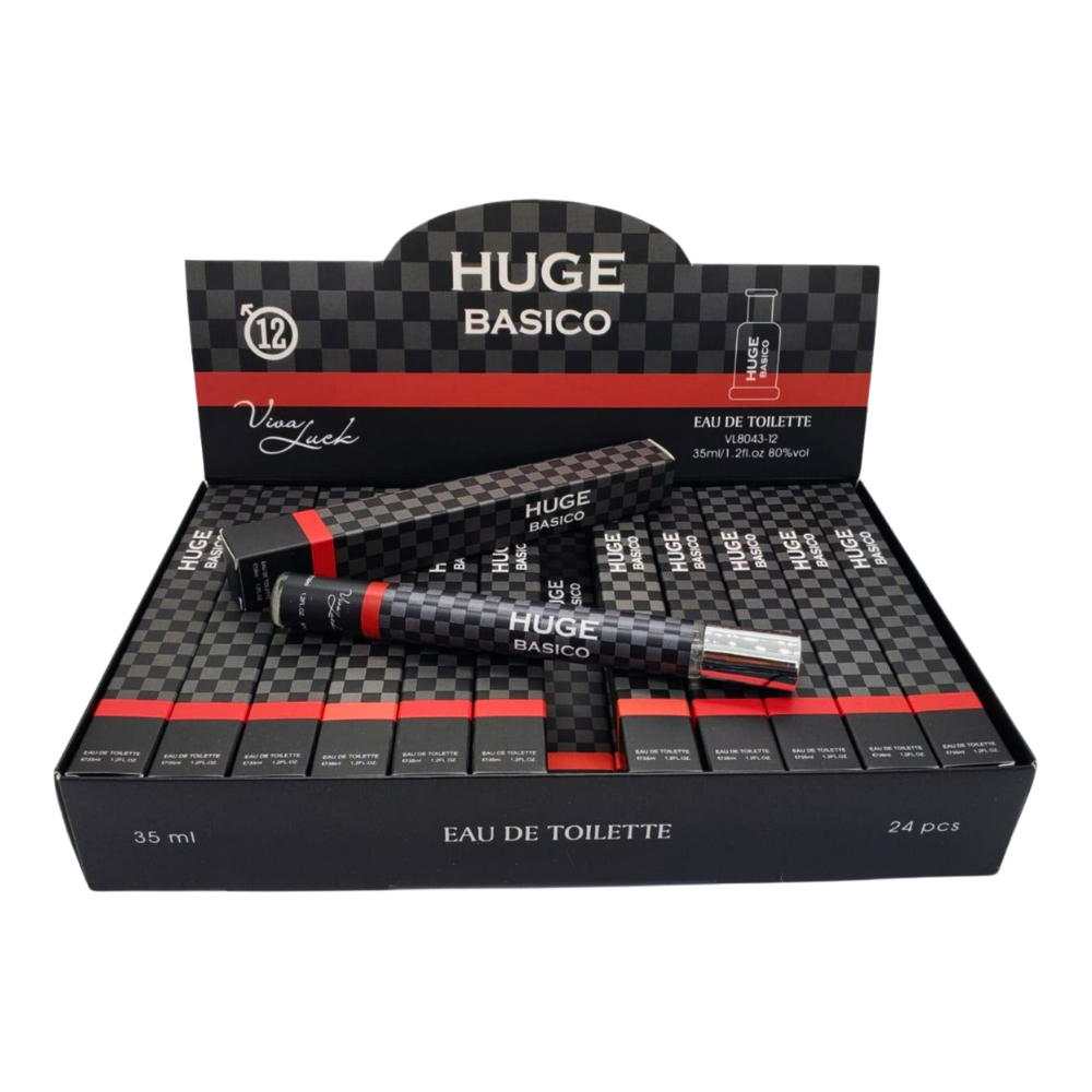 PERFUME EN TUBO PARA HOMBRE HUGG BOSCO 12 EDT 35ML (H)