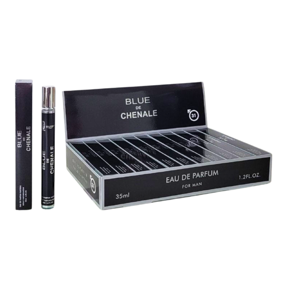 PERFUME EN TUBO PARA HOMBRE BLUE DE CHENALE 31 EDP 35ML (H)