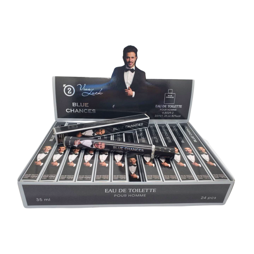 PERFUME EN TUBO PARA HOMBRE BLUES CHANNELS 2 EDT 35ML (H)