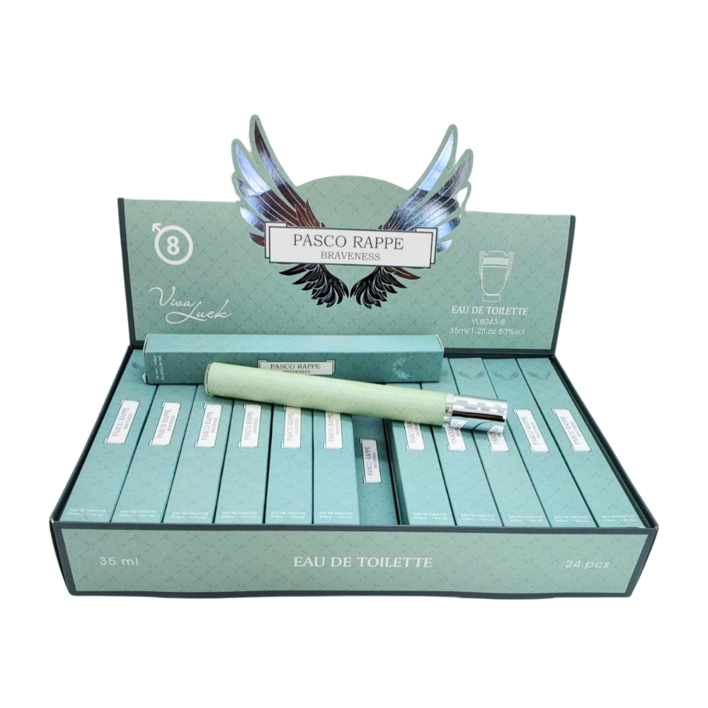 PERFUME EN TUBO HOMBRE PASCO RAPPE BRAVENESS 8 EDP 35ML (H)