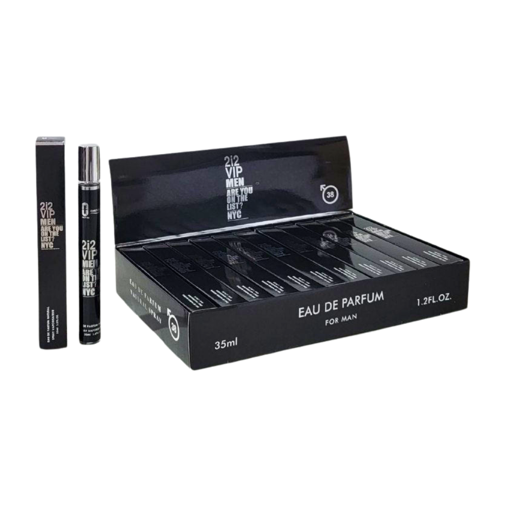 PERFUME EN TUBO PARA HOMBRE 2i2 VIP MEN ARE YOU ON THE LIST NYC 38 EDP 35ML (H)