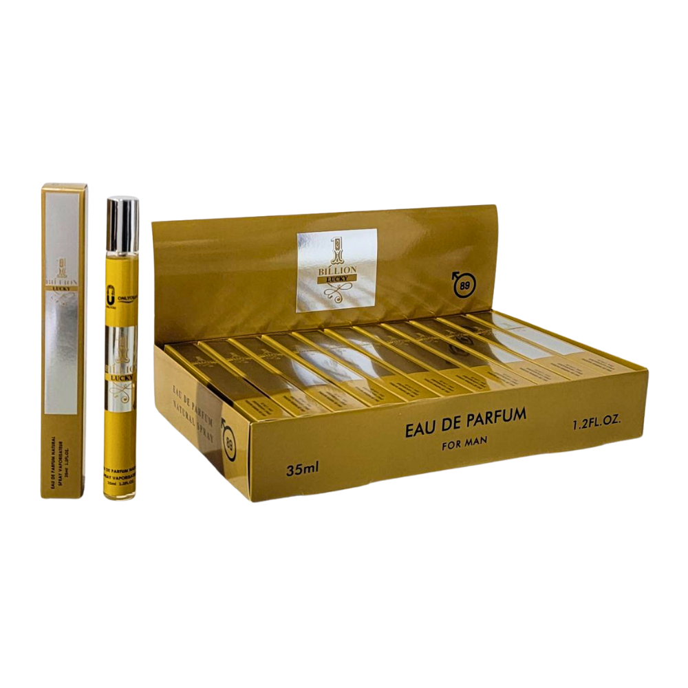 PERFUME EN TUBO PARA HOMBRE 1 BILLION LUCKY 89 EDP 35ML (H)