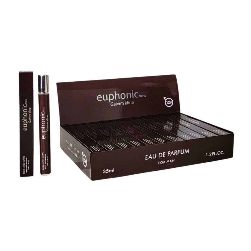 PERFUME EN TUBO PARA HOMBRE EUPHONIC MEN GALVIM KLINE FOR MEN 129 EDP 35ML (H)