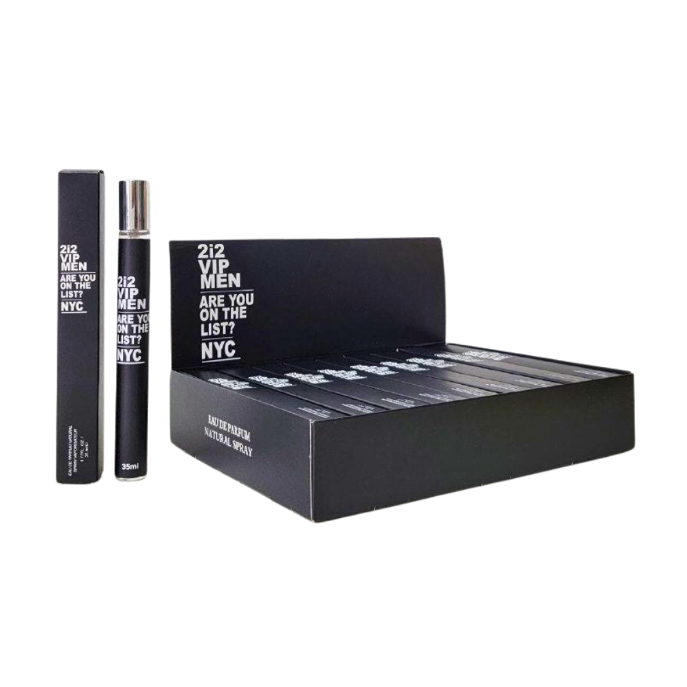 PERFUME EN TUBO PARA HOMBRE 2I2 VIP MEN ARE YOU ON THE LIST NYC EDP 35ML (H)