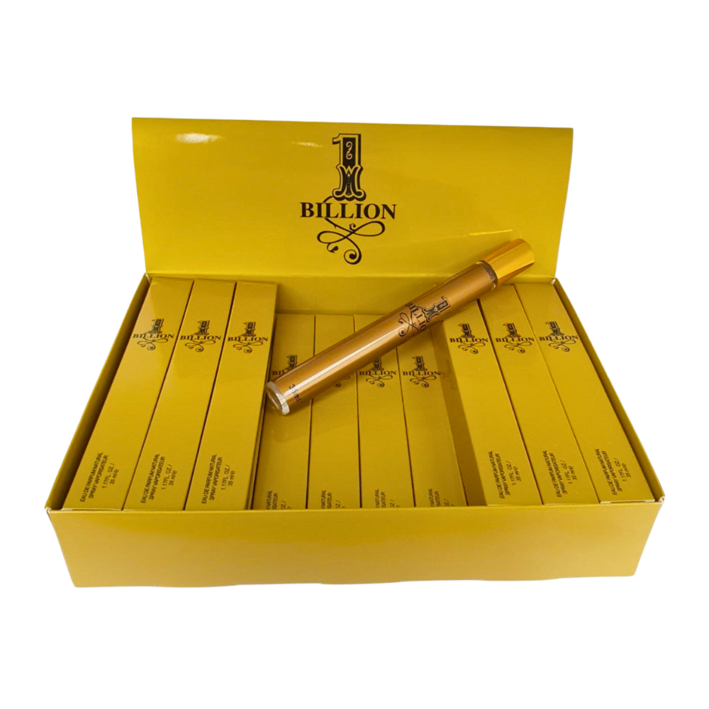 PERFUME EN TUBO PARA HOMBRE 1 BILLION EDT 35ML (H)