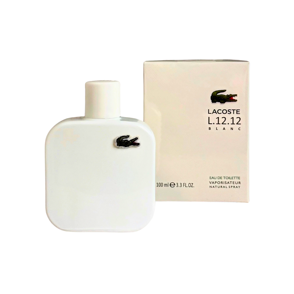 LACOSTE EAU DE LACOSTE L.12.12 BLANC WHITE EDT 100ML (H)