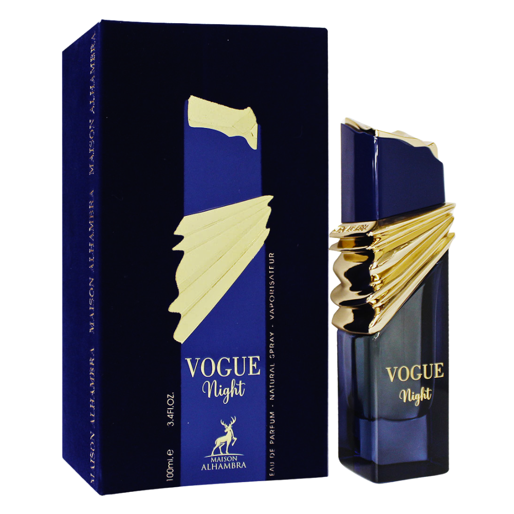 MAISON ALHAMBRA VOGUE NIGHT EDP 100ML (M) (DUPE NINA RICCI CHANT D EXTASE EDP)