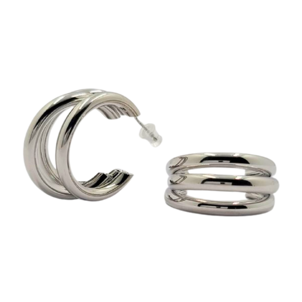 Soplo Doble Interconexión L Earrings main image 1