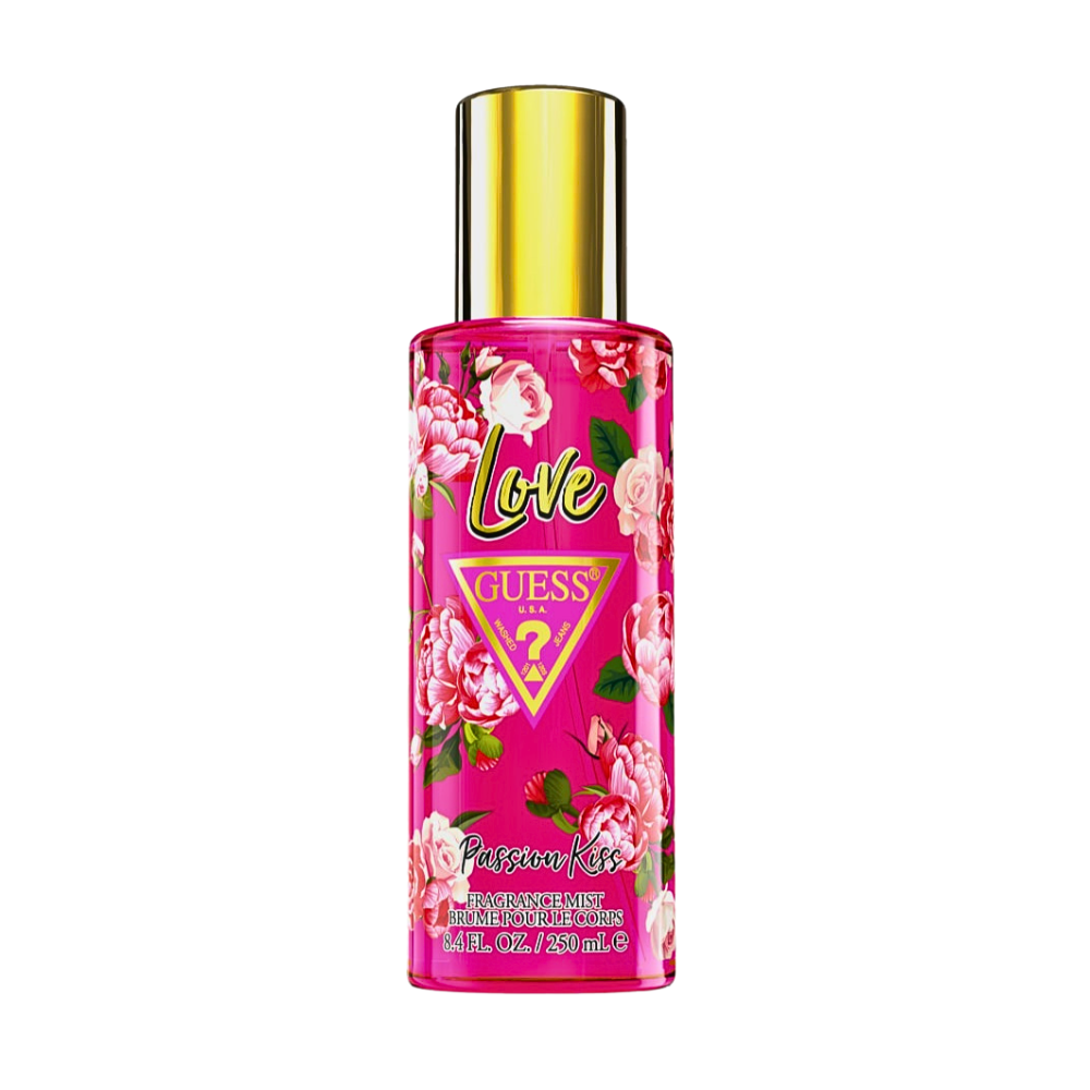 GUESS BODY MIST LOVE PASSION KISS 250ML (M)