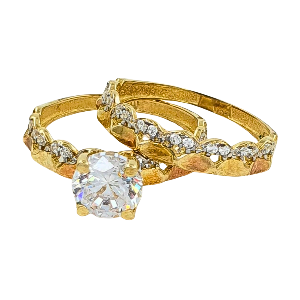 OANI706$6 FORMA ANILLO DE COMPROMISO CIRCON