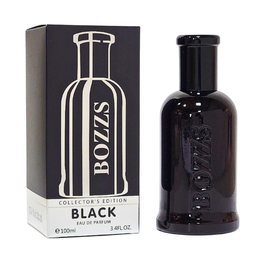 BOZZS COLLECTORS EDITION BLACK EDP 100ML (H) (AROMA SIMILAR HUGO BOSS BOTTLED COLLECTORS EDITION EDT)