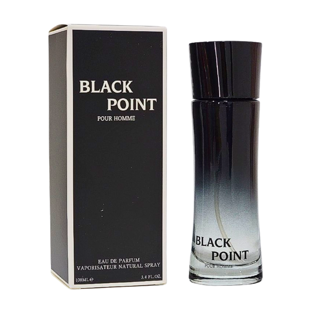 BLACK POINT POUR HOMME EDP 100ML (H) (AROMA SIMILAR GIORGIO ARMANI CODE EDT)