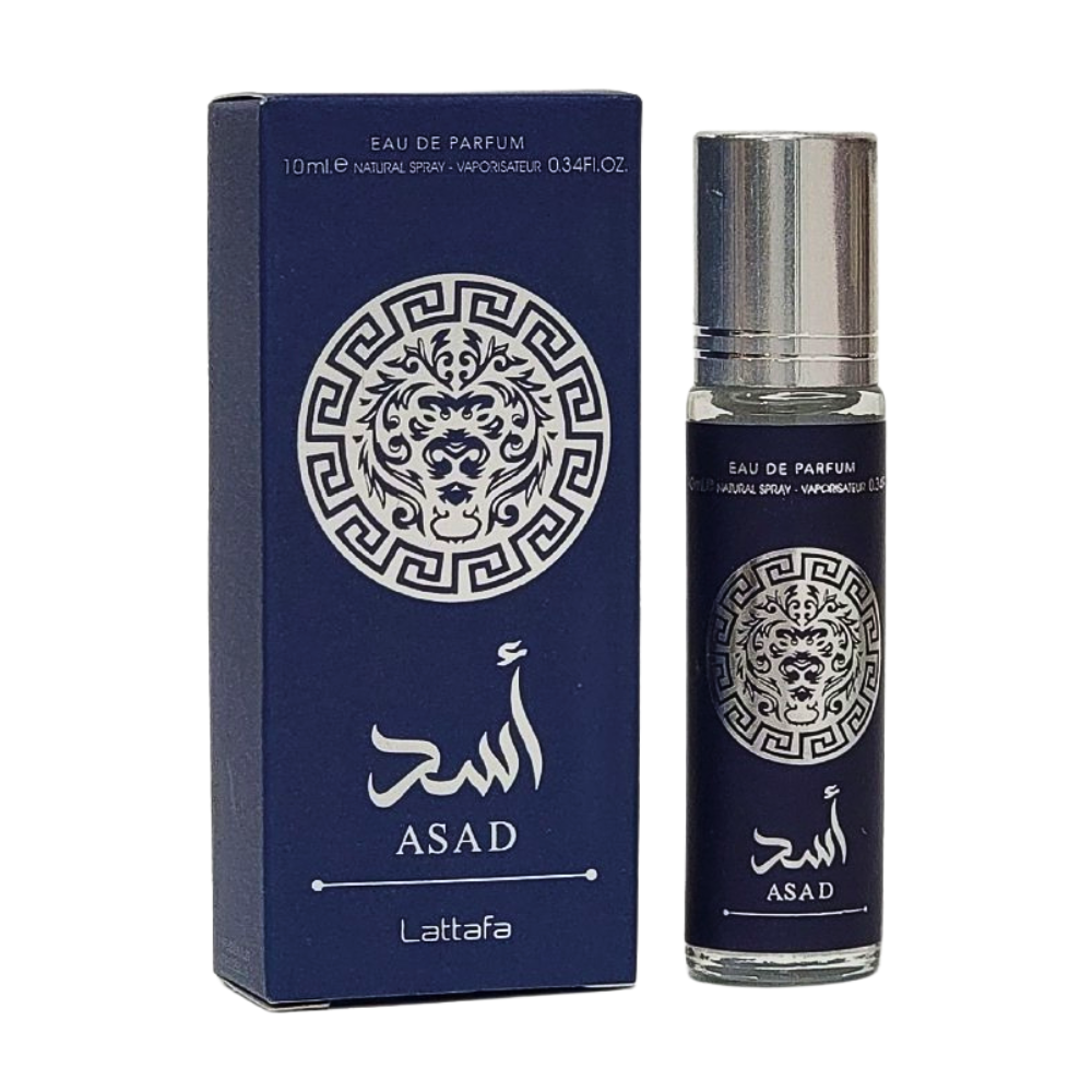 ASAD EDP 10ML (H) (AROMA SIMILAR LATTAFA ASAD ZANZIBAR EDP)