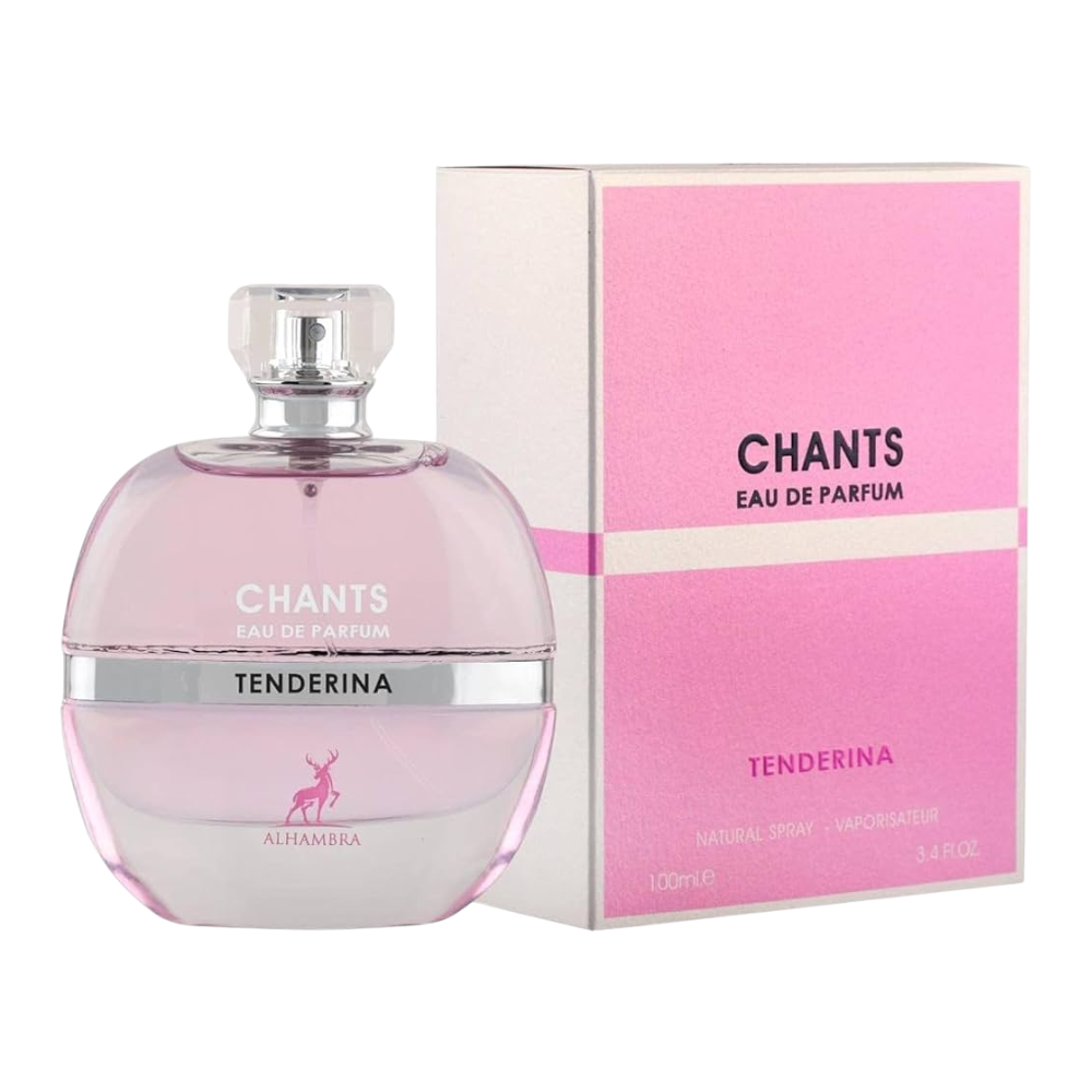 MAISON ALHAMBRA CHANTS TENDERINA EDP 100ML (M) (DUPE CHANEL CHANCE EAU TENDRE EDP)