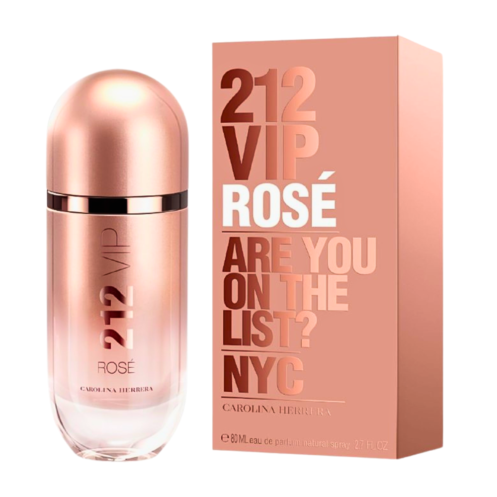 CAROLINA HERRERA 212 VIP ROSE FOR WOMEN EDP 80ML (M)