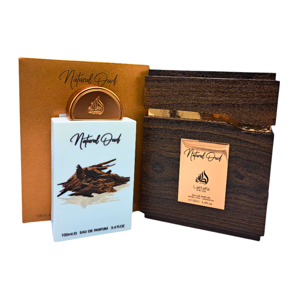 LATTAFA NATURAL OUD EDP 100ML (H) (DUPE PACO RABANNE 1 MILLION GOLDEN OUD PARFUM)